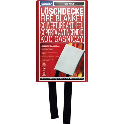 Couverture anti-feu FLD 4825 L1150xW1150mm avec hardbox GEV (1/2)
