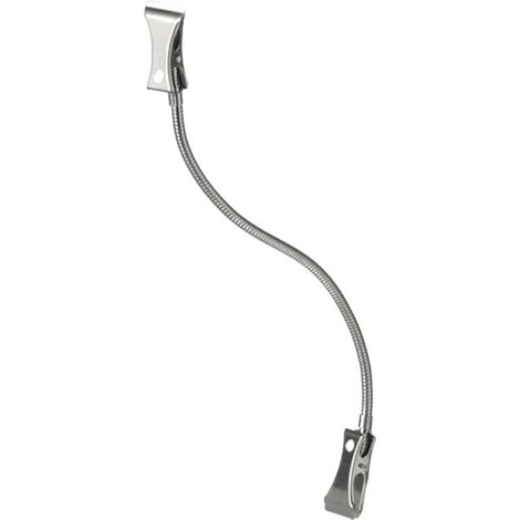 APS Schilderhalter flexibel, Metall, beschreibbar, Länge: 120 mm