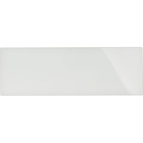 Lavagna magnetica in vetro moderna e funzionale 60 x 90 cm con 6 calamite e pennarello in vetro bianco 130008989