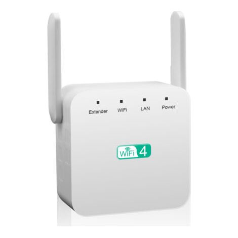 300M Dual-Antennen-Repeater, Hochgeschwindigkeits-WLAN-Router, Signalverstärker, Extender