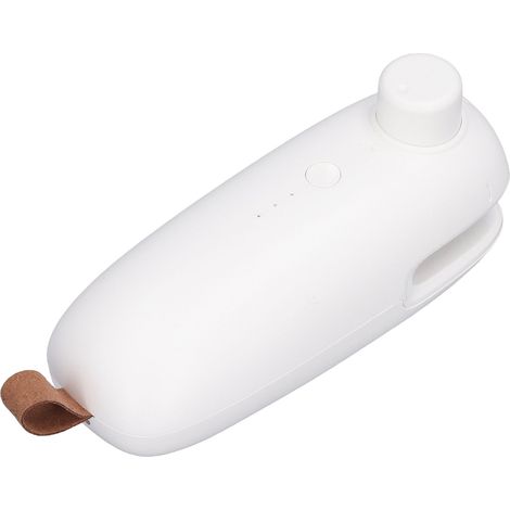Sceau thermique USB pour emballage, coupe et scellage - Outil de rangement pratique - Blanc (1/5)