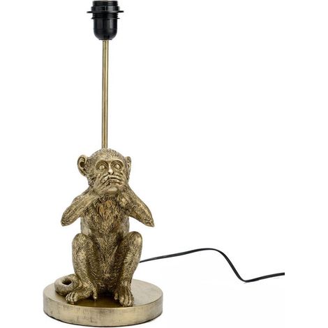 Base de Lampe de table Singe 37 cm - Ne parle pas (1/2)