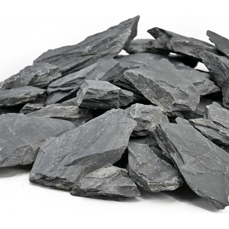 Pierres d'Ardoise Naturelles pour Aquarium Terrarium Décoration Jardin et Bonsaï Slate Stones (1/5)