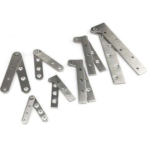 Charnières pivotantes rotatives à 360 degrés, charnière pivotante invisible en acier inoxydable pour porte (1/5)