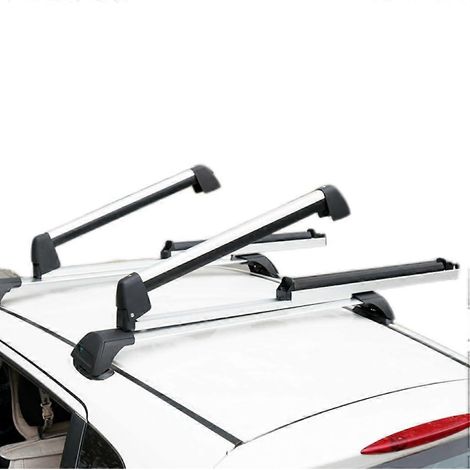 Porte-skis de toit pour Mercedes-Benz CLA45 AMG (2013-2025), télescopique, en alliage, avec verrou antivol sécurisé (1/5)