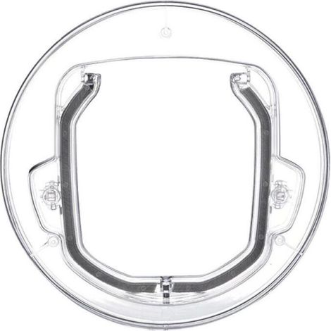 Chatière pour chiens et chats, grande chatière pour fenêtres coulissantes Portes pour animaux de compagnie pour chats et chiens (1/4)
