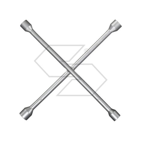 Chiave a croce per bulloni ruote Ø chiavi 24 / 27 / 32 mm 3/4" agevola serraggio