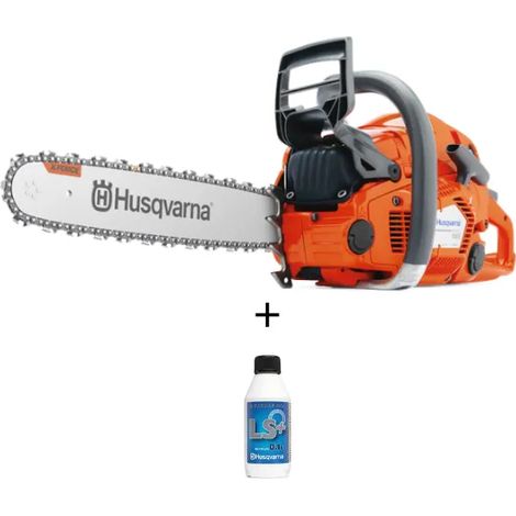 Motosega a scoppio Husqvarna 555 professionale 60cc barra 45cm 3,1kW peso 5,9kg