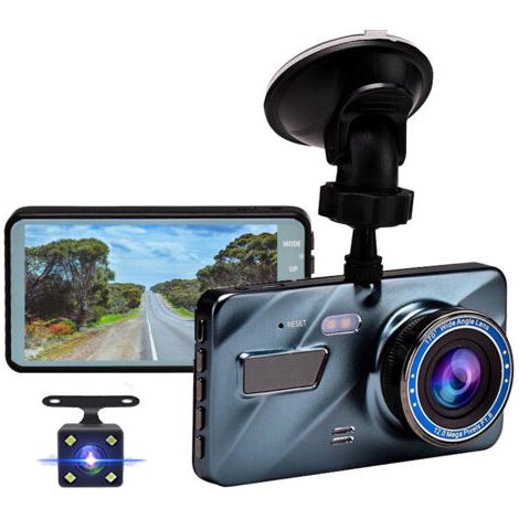 Caméra de Voiture Avant et arrière Dash Cam,enregistreur à Double Objectif ,1080P Full HD,écran 3,0",Enregistrement en Boucle,capteur ,Vision Nocturne,Grand Angle 140 ° GROOFOO (1/5)