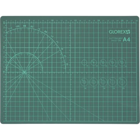Glorex Schneideunterlage A3, 30 x 45 cm Unterlage