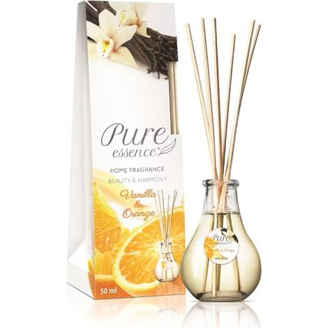 Diffuseur de parfum longue durée Revers Pure Essence Vanille et Orange 50 ml (1/2)