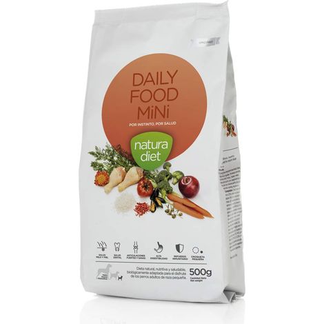 NATURA DIET DOG DAILY FOOD MINI 500 g (1/2)