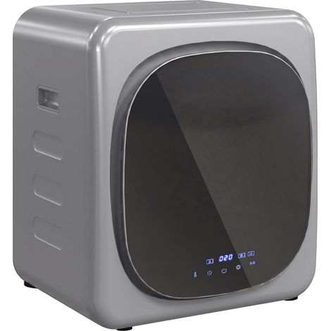 Roue de chargement 4 kg avec module intelligent, 800 W Roue de chargement avec trommel en acier, argent, pour la cuisine, facile à utiliser (1/5)