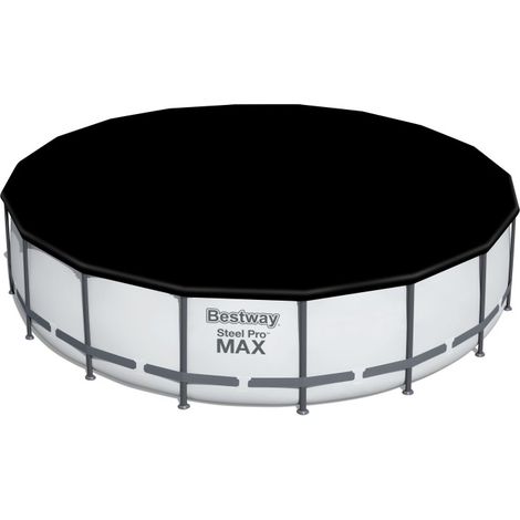 Bestway Bâche 4 saisons ronde 555 cm pour piscine ø549 cm