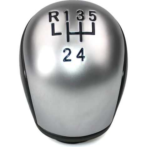 Pomo de cambio manual de 5 velocidades, palanca de cambios negra, manija de cambio manual para Citroën C5 2001-2008 y Peugeot 407 RCZ
