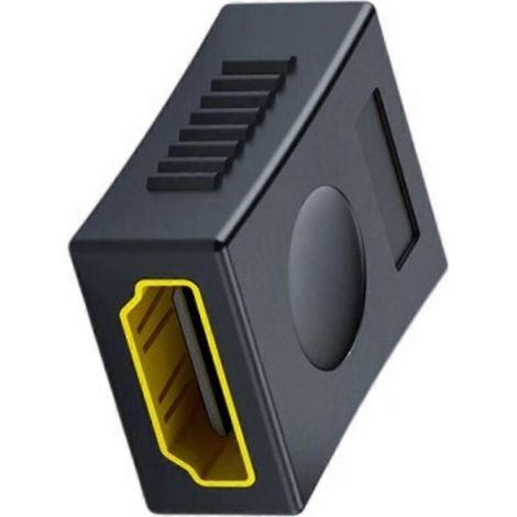 Rallonge de connecteur coupleur femelle HDTV vers femelle HDTV, compatible 4K à 60 Hz / 2K à 144 Hz, compatible avec les accessoires pour ordinateurs portables, plusieurs couleurs, 26-27 (1/5)