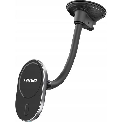 Support de téléphone de voiture avec chargeur à induction pour pare-brise 15 W (1/5)