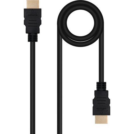 Cable HDMI NANOCABLE 10.15.3803 Negro 3 m (1/4)