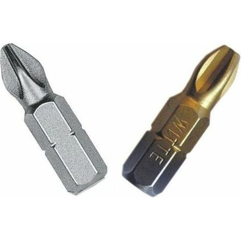 Punte da trapano WITTE PH4 da 25 mm in blister perforato - 10 unità (1/2)