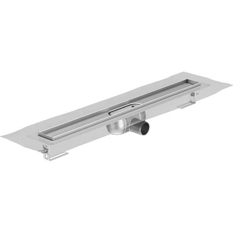 ACO ShowerDrain C, Rinnenkörper, 68,5 cm, Einbauhöhe Oberkante Estrich: 8 – 12,8 cm, ohne Aufkantung