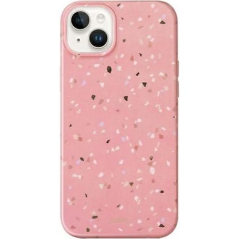 Coque - TPU - iPhone 14 Plus iPhone 15 Plus - Terrazzo - Rose Corail - 1 Pièce (1/5)
