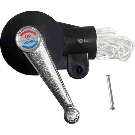 Accessories for parasols, spare part for leisure sun loungers, robust, portable spare part, crank handle for pool, beach and garden – crank handle (1/5)
