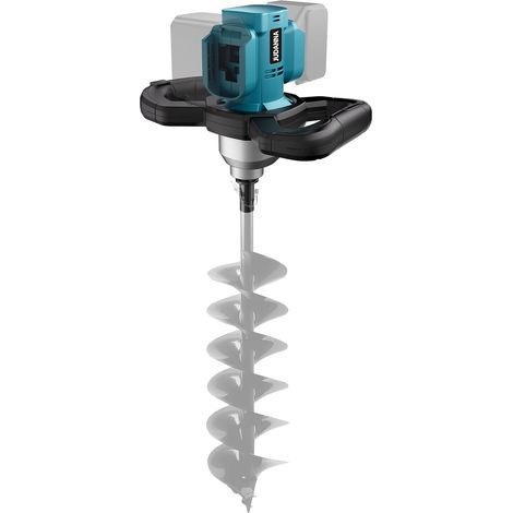 Cordless Auger for 18V Battery, Brushless Motor for Horticulture/Piling, Compatible with 20mm Ground Drills, Ice Drill Bits, Without Battery or Charger (1/5)