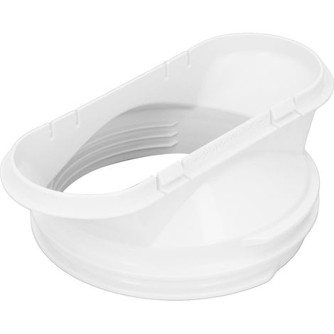 Adaptateur de fenêtre pour climatiseur, raccord de tuyau d'évacuation à embout plat pour tuyau de 5,9 po/5 po, accessoires pour climatiseur mobile (1/5)