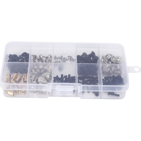 Kit de 165 vis, boulons et entretoises pour PC de bureau - Assortiment KB5/M2.5/M3/M3.5 (1/5)