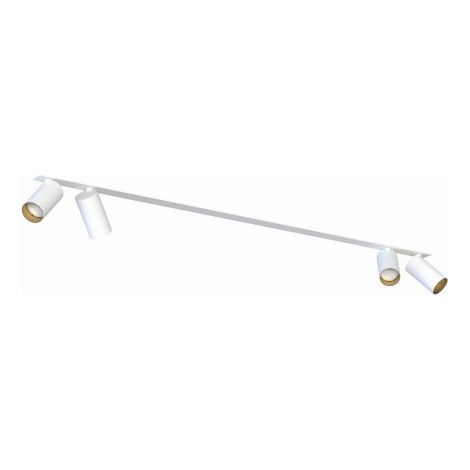Lampada incasso soffitto Nowodvorski Mono 7686 4xGU10 bianco/oro
