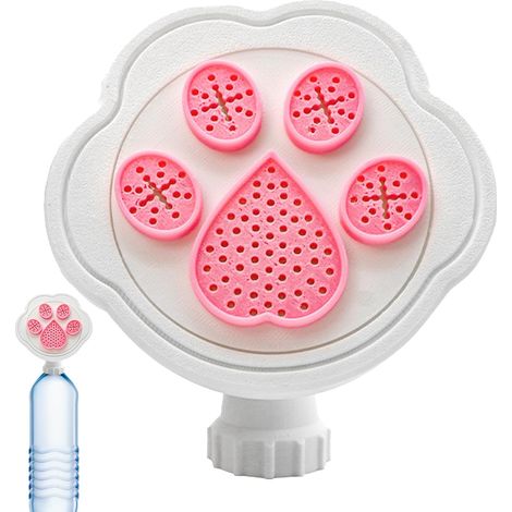 Boquilla de riego, cabezal rociador, apto para botellas y latas ajusta los modos de niebla y chorro, cierre hermético que evita fugas, PP duradero con diseño compacto. (1/5)