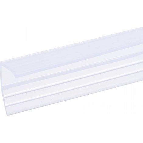 Joint d'étanchéité latéral de type F pour porte douche sans cadre 150 cm (59,06 po) en verre 8 mm