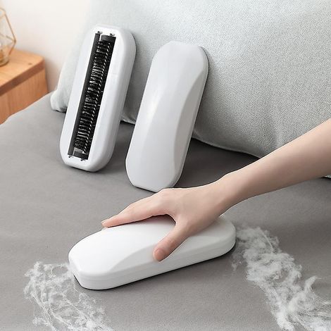 Nettoyage en plastique Brosse à poussière Tapis Table de chevet Balayeuse de miettes Pet Hair Fluff Cleaner Sticky Picker Lint Roller Vêtements Nettoyage