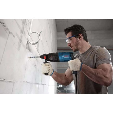 Bosch – Perforateur burineur 790W – Force de frappe 2,7J – SDS plus – Pour béton armé – Coffret inclus – 611272100 — vue 5