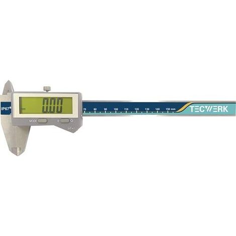 TECWERK Messschieber DIN 862 IP67 150mm dig.m.Schr.eck.TECWERK (1/3)