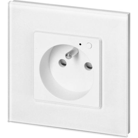 Prise intelligente OR-SH-17205-W - Blanche - Tuya Wi-Fi - Suivi de la consommation d'énergie - Prise avec fiche de sécurité (1/4)