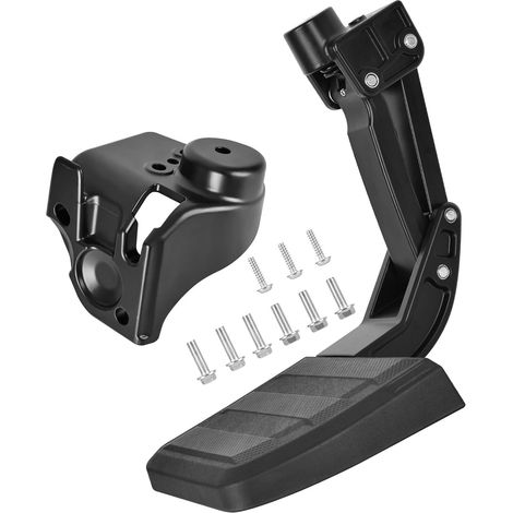 Marche arrière rétractable en aluminium pour camionnette 24 à 25, plate-forme d'accès robuste avec texture antidérapante (1/5)