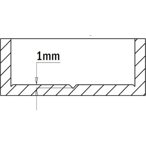 317.450.12 PUNTA DE PERFORACIÓN PARA CERN. HW Z2+2 S=10x26 D=45x57,5 SX