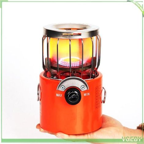 Poêle à gaz portable - FAFEICY - Mini - 2000W - Acier inoxydable - Multifonction chauffage/cuisson (1/5)