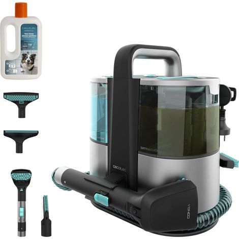 Cecotec Pulitore aspirante per tappezzeria e tappeti con cavo Conga 4000 Carpet&Spot Clean XL Neo. 600W, 14kPa, 2 Serbatoi (Acqua Pulita/Sporca), Spruzzatore, Accessorio Vetri e 3 Bocchette (1/5)