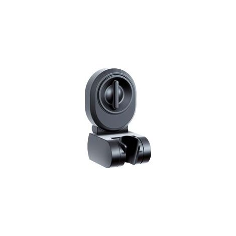 Support de pommeau de douche à ventouse, support de pommeau de douche réglable, fixation de pommeau de douche à forte capacité d'adsorption pour flexibles de douche standard