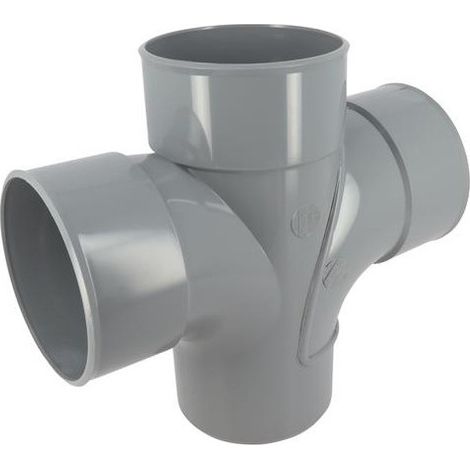 Croce PVC 87° 30 (90°) Maschio/Femmina - 125 (1/4)
