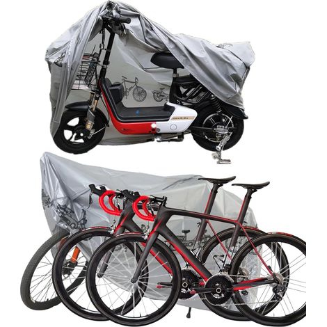 Housse Vélo Imperméable - Protection Anti-UV et Poussière pour Bicyclette, Cycle et Scooter - Bâche Extérieure Résistante (1/5)