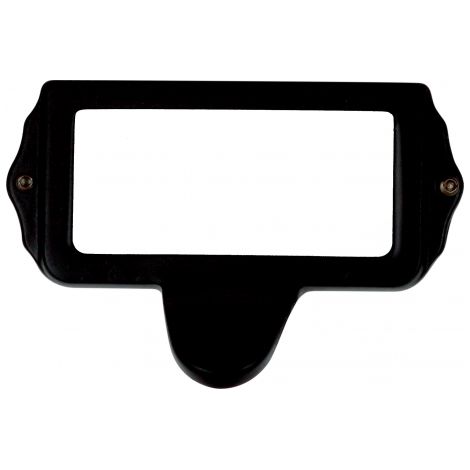 Ouvre&Déco – Poignée de meuble Porte étiquette en laiton noir 73X51, ARTDECO
