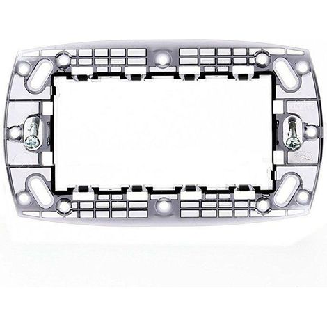 Supporto 4 moduli con viti abb chiara 2csk1604ch (1/5)