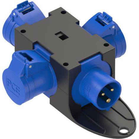 Répartiteur de courant CEE PCE 9430401 Répartiteur CEE 16A IP44 S31551 (1/3)