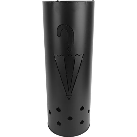 Umbrella Stand Rack Stable Anti Rollover Round Iron Metal Umbrella Holder for Home Entryway Doorway Style 1