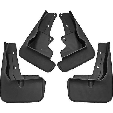 4 piezas de guardabarros para coche con tornillos, guardabarros antisalpicaduras para Mitsubishi ASX 2020- (1/5)