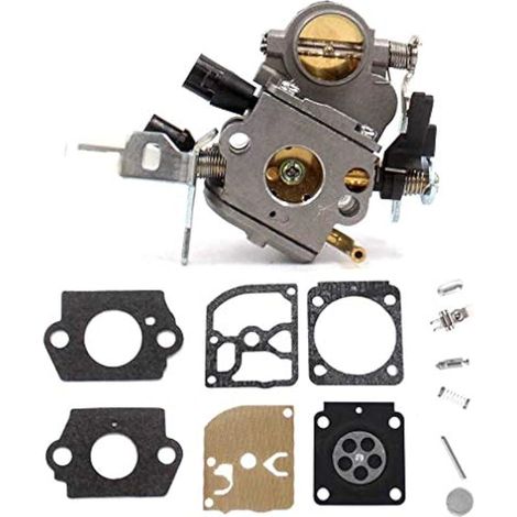 Carburateur avec kit de réparation et membrane pour Stihl MS 171 181 211 MS171 MS181 MS201 MS211 Zama C1Q-S123B (1/4)