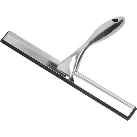 Raclette de Douche en Acier Inoxydable pour Fenêtres et Vitres de Salle de Bain